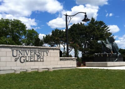 University of Guelph Gateway Entrance Feature